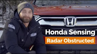 Honda Sensing Radar Obstructed Message | Quick Tips