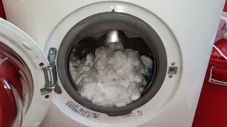 Experiment - 20 KG Snow - In A Washing Machine