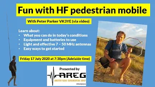 HF Pedestrian Mobile with Peter VK3YE