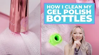 How to Clean Gel Polish Bottles!