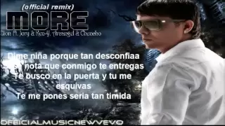 More (Remix) (Official Letra)   Zion Ft Jory  Ken Y, Chencho  Arcangel ★REGGAETON 2012★