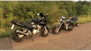 Suzuki Bandit 600S vs. Bandit 600N beide auf 25KW/34PS gedrosselt