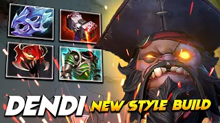 DENDI PUDGE - New Style Build - Dota 2 Pro Gameplay [Watch & Learn]