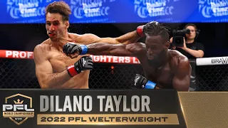 Dilano Taylor: From The Challenger Series to Fighting For $1 Million | 2022 PFL Championship