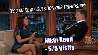 Nikki Reed - Ferguson Pscyhoanalyzes Her - 5/5 Appearances In Chron. Order [1080]