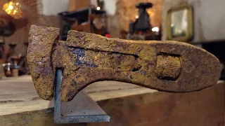 1850s Antique Wrench Restoration - King Dick