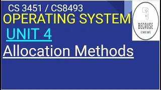 4.11 File Allocation Methods in Tamil