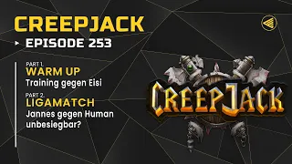 JANNES VS HUMAN - Warmup & Ligamatch | Creepjack - Warcraft 3