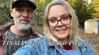 FINALLY Feels Like Our Property | Off-Grid Home Build in North Idaho V6