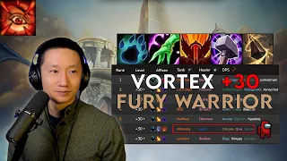 Vortex Pinnacle +30 Fury Warrior | Season 2 Dragonflight