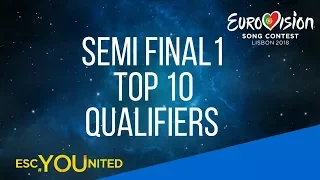 Eurovision 2018 - Semi Final 1 - Top 10 Readers' Qualifiers