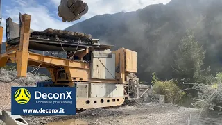 Railway Sleeper Recycling | DeconX S.r.l.