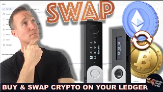 BUY AND SWAP CRYPTO ON YOUR LEDGER LIVE (USA AVAILABLE)