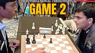 A Beautiful Final Move | R Praggnanandhaa vs Nihal Sarin | Game 2