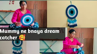 kaise bnaya mummy ne ye evil eye wala dream catcher 🥰