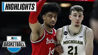 Ohio State vs. Michigan | March 13, 2021 | Big Ten Men's Basketball Tournament | Highlights