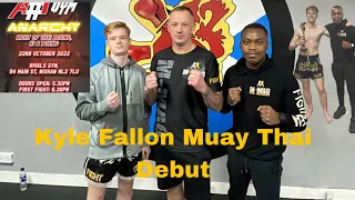 Kyle Fallon v James Griphouse Muay Thai Debut 22/10/22