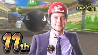 Tobey Maguire in Mario Kart Wii