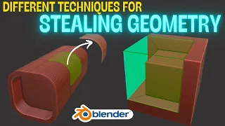 Essential Blender Skill - Stealing Geometry from Objects