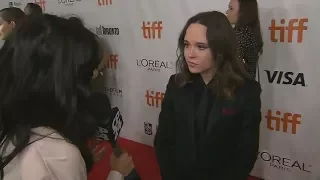 CP24 - Ellen Page speaks about "My Days of Mercy" on TIFF red carpet | TIFF2017