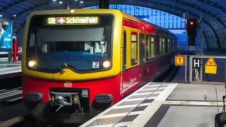 S-Bahn S3 [ DB Class 482 ] Berlin departing Berlin Hauptbahnhof