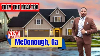 Trey the Realtor New Listing and Tour of Home in McDonough Georgia!