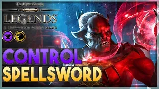 PATIENCE ALWAYS WINS - Control Spellsword Deck Guide & Gameplay 🗡️TES LEGENDS | The Elder Scrolls