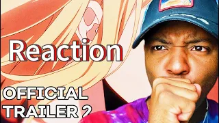 Anime| Solo leveling | official trailer 2 (reaction)