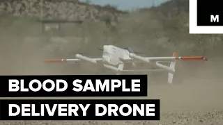 Blood sample delivery drone