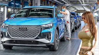 AUDI Assembly🚘2023: Production plant – Manufacturing R8, Q7, Q3, A4, Q8, A8, A7, A6😲[Factory tour]