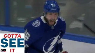 GOTTA SEE IT: Nikita Kucherov Wires Home His 100th Point Of The Season