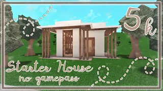 Bloxburg Build || Cheap 5k Starter House [no gamepass] 5k