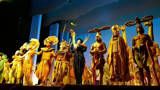 23.06.30 Lion King curtain call (London Westend)