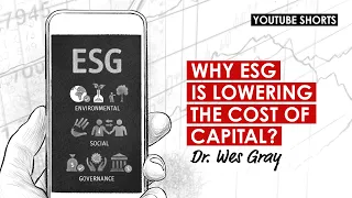 Why ESG Is Lowering the Cost of Capital? #Shorts