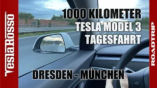 1000 Kilometer road-trip - Tesla Model 3 Long Range 2020 #roadtrip #teslamodel3