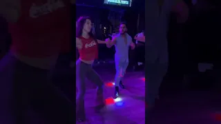 Natalie Burn dancing Sensual Bachata