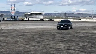 Bmw e38 740i drift