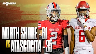NORTH SHORE DEFEATS ATASCOCITA 61-35 TO REMAIN UNDEFEATED 🏈 🔥