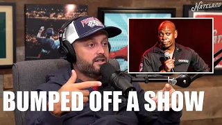 When Dave Chappelle Bumps You Off A Comedy Show | Nateland Podcast