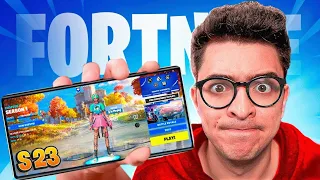 FORTNITE MOBILE COMO VOCÊ NUNCA VIU ANTES! Galaxy S23