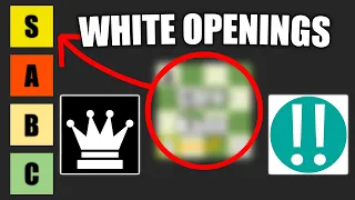 Chess: White Opening Tier List