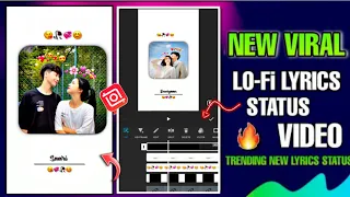 New Viral Lo-fi Remix Lyrics Status Video Editing In Inshot | Inshot Trending Lyrics Video Editing