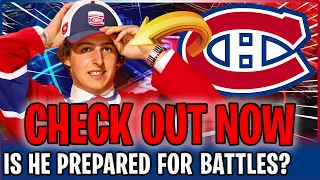 🏒IT CALLS THE ATTENTION OF THE FANS! REINBACHER GAINS STRENGTH, BUT IS HE READY? -MONTREAL CANADIENS