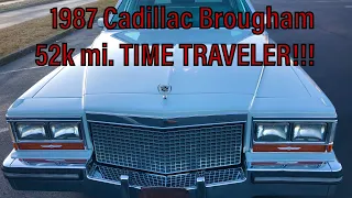 1987 Cadillac Brougham... 52k mi.  Must see! (SOLD)