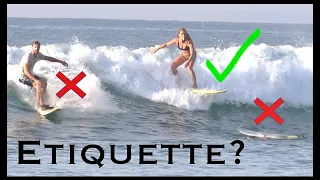 Surf Etiquette For Beginner Surfers | Learn Surfing Rules | Learn To Surf Beginner Rules | Surfcoach
