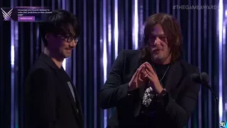 Hideo Kojima and Norman Reedus - Game Awards 2017 HD