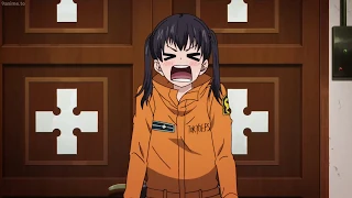 Shinra asks for Tamaki's phone number | Fire Force