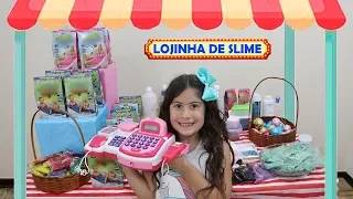 LOJINHA DE SLIME DA MARIA CLARA 2 ♥ Pretend to play with Slime Shop