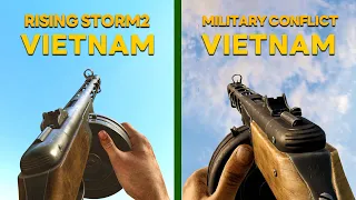 2 Vietnam War FPS - Rising Storm 2: Vietnam vs Military Conflict - Weapon Comparison