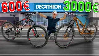 VTT DÉCATHLON ! le plus cher VS le moins cher !